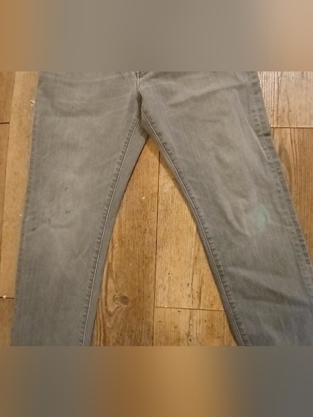 J Crew Flex Men's Gray Slim Jeans - Classic Everyday Fit 33 X 30